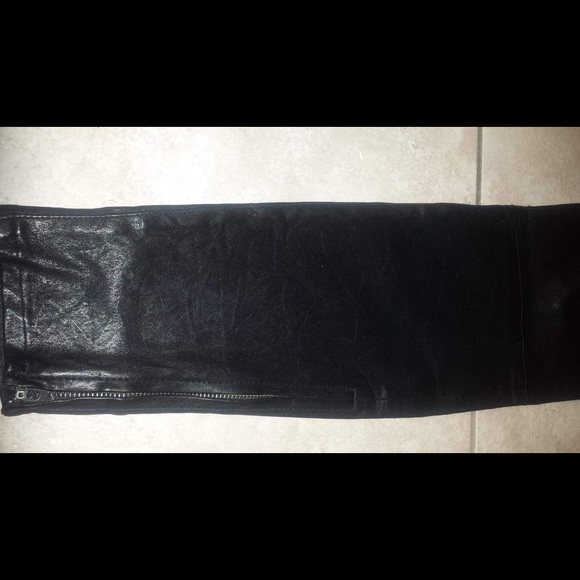 J Brand Genuine Leather Skinny - Picture 6 of 8